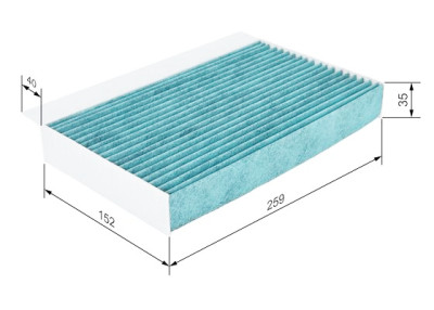 Filtre, air de l'habitacle
