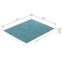 Filtre, air de l'habitacle