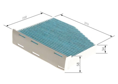 Filtre, air de l'habitacle