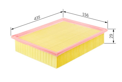 Filtre à air BOSCH 1 457 429 935