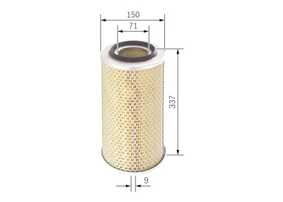 Filtre à air BOSCH 1 457 429 941