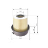 Filtre à air BOSCH 1 457 433 730