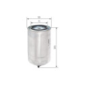 Filtre à carburant BOSCH 1 457 434 402