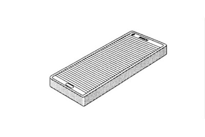 Filtre à air d'habitacle BOSCH 1 987 431 060