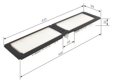 Filtre, air de l'habitacle
