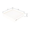 Filtre, air de l'habitacle