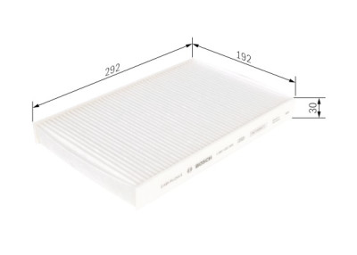 Filtre à air d'habitacle BOSCH 1 987 432 258