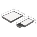 Filtre, air de l'habitacle