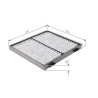 Filtre, air de l'habitacle