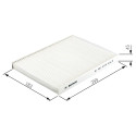 Filtre à air d&#39;habitacle BOSCH 1 987 432 428