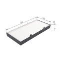 Filtre à air d&#39;habitacle BOSCH 1 987 435 063