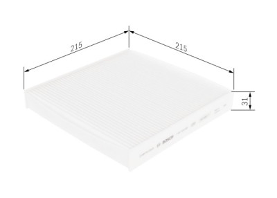 Filtre à air d'habitacle BOSCH 1 987 435 069