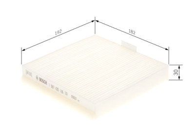 Filtre, air de l'habitacle