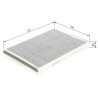 Filtre, air de l'habitacle