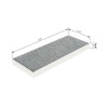 Filtre, air de l'habitacle