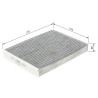 Filtre, air de l'habitacle