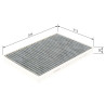 Filtre, air de l'habitacle