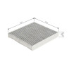 Filtre, air de l'habitacle