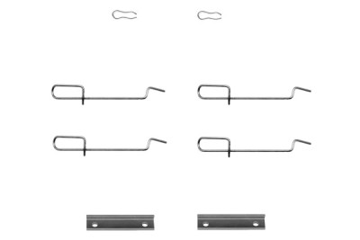 Kit d'accessoires, plaquettes de frein BOSCH 1 987 474 197