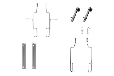 Kit de accesorios, pastillas de frenos