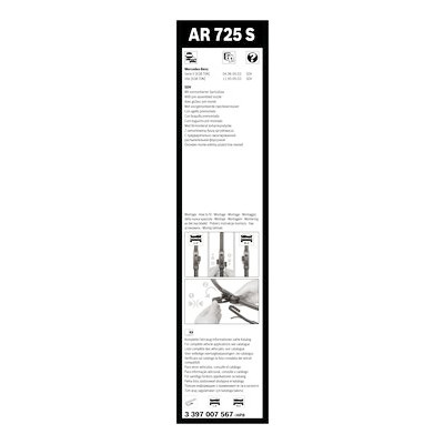Rétrofit Aerotwin BOSCH 3 397 007 567
