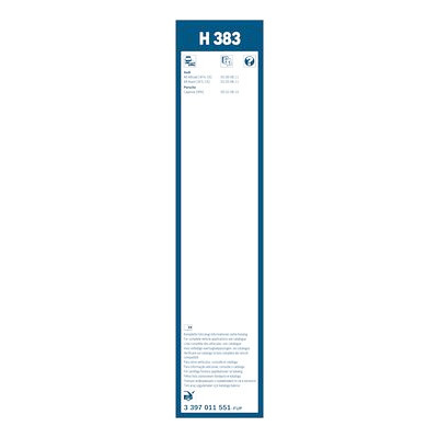 Essuie-glaces BOSCH 3 397 011 551