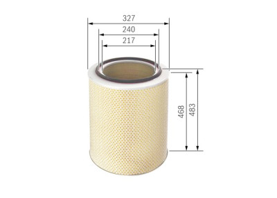 Filtre à air BOSCH F 026 400 078