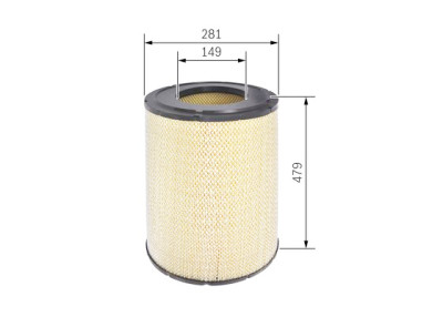Filtre à air BOSCH F 026 400 087