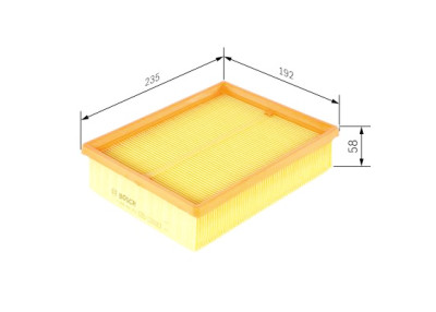 Filtre à air BOSCH F 026 400 212