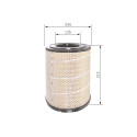Filtre à air BOSCH F 026 400 268