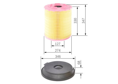 Filtre à air BOSCH F 026 400 288