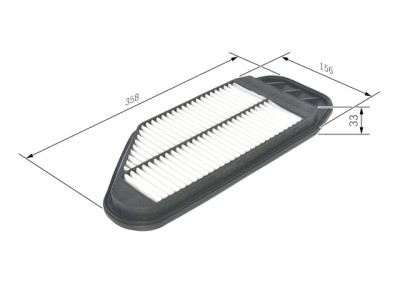 Filtre à air BOSCH F 026 400 349