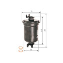 Filtre à carburant BOSCH F 026 403 019
