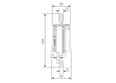 Filtre à carburant BOSCH F 026 403 764
