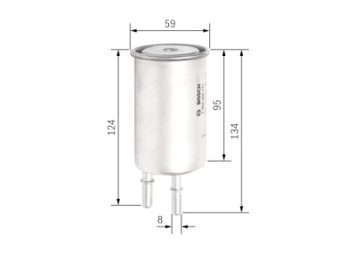 Filtre à carburant BOSCH F 026 403 771