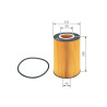 Filtre à huile BOSCH F 026 407 042