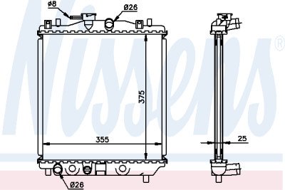 Radiateur, refroidissement du moteur