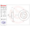 Jeu de disques de frein COATED DISC LINE