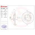Jeu de disques de frein BREMBO 08.6857.10