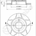 Disque de frein BREMBO MAX LINE 08.6903.75