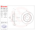 Jeu de disques de frein BREMBO 08.7042.10