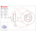 Jeu de disques de frein BREMBO 08.7132.10