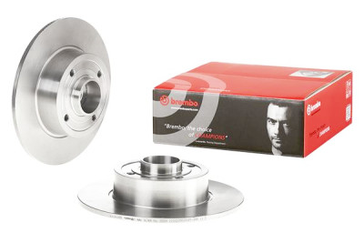 Jeu de disques de frein ROULEMENT DISQUE LIGNE BREMBO 08.A141.17