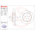 Jeu de disques de frein BREMBO 08.A335.10