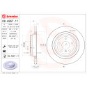 Jeu de disques de frein BREMBO COATED DISC LINE 08.A957.11