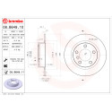 Jeu de disques de frein BREMBO 08.B649.10