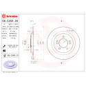 Jeu de disques de frein BREMBO 08.C250.20