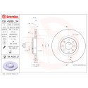 Jeu de disques de frein COATED DISC LINE