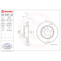 Jeu de disques de frein BREMBO 09.4947.20