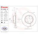 Jeu de 2 disques de frein BREMBO 09.5296.10